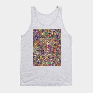 Abstract Background Tank Top